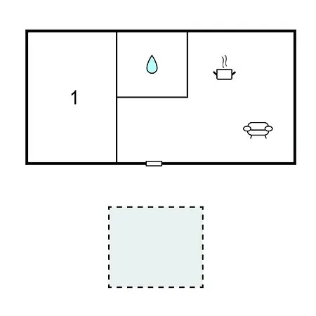 1 Bedroom Gorgeous In Apartman